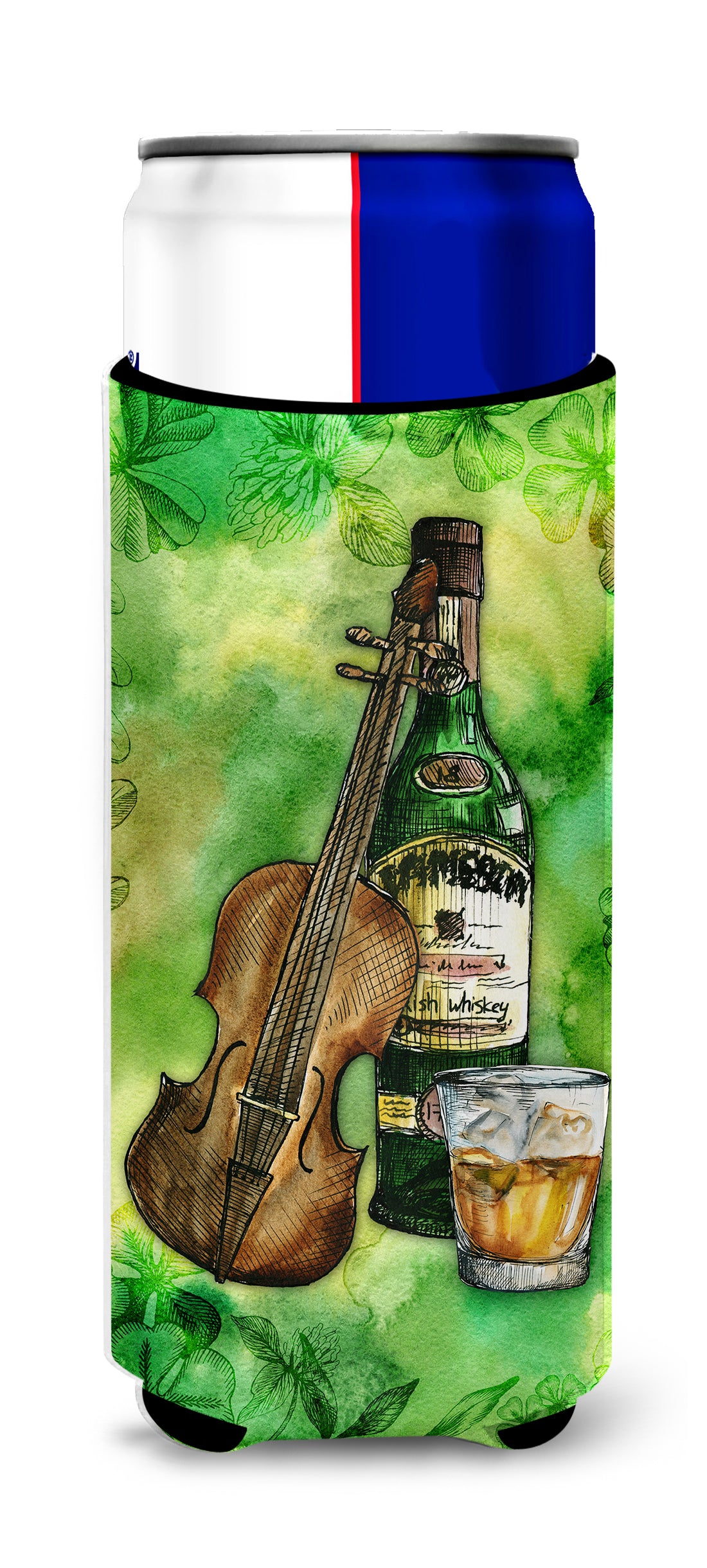 Irish Whiskey and Music  Ultra Hugger for slim cans BB5766MUK