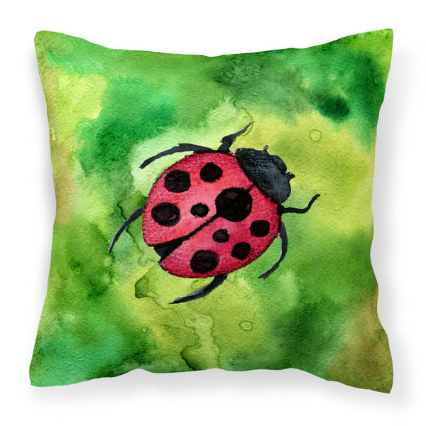 Irish Lady Bug Fabric Decorative Pillow BB5770PW1818 by Caroline's Treasures