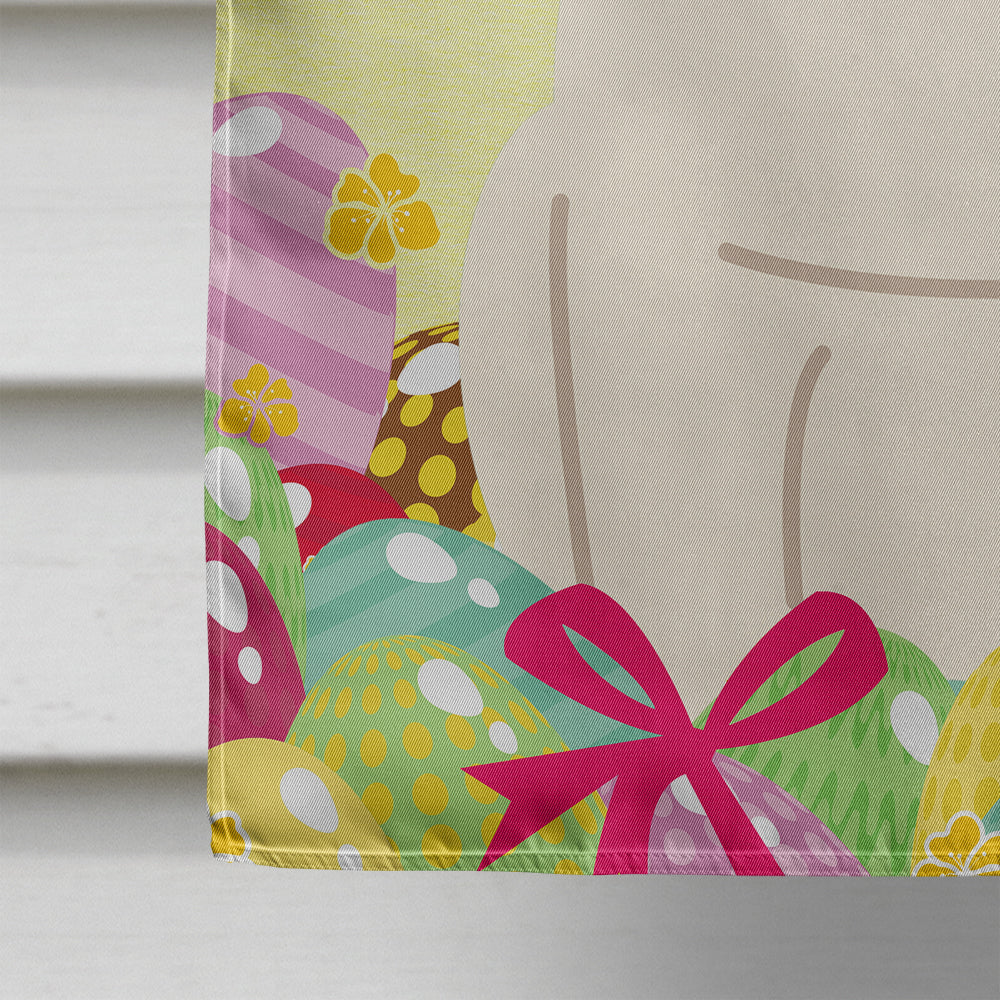 Easter Eggs Pug Cream Flag Canvas House Size BB6004CHF