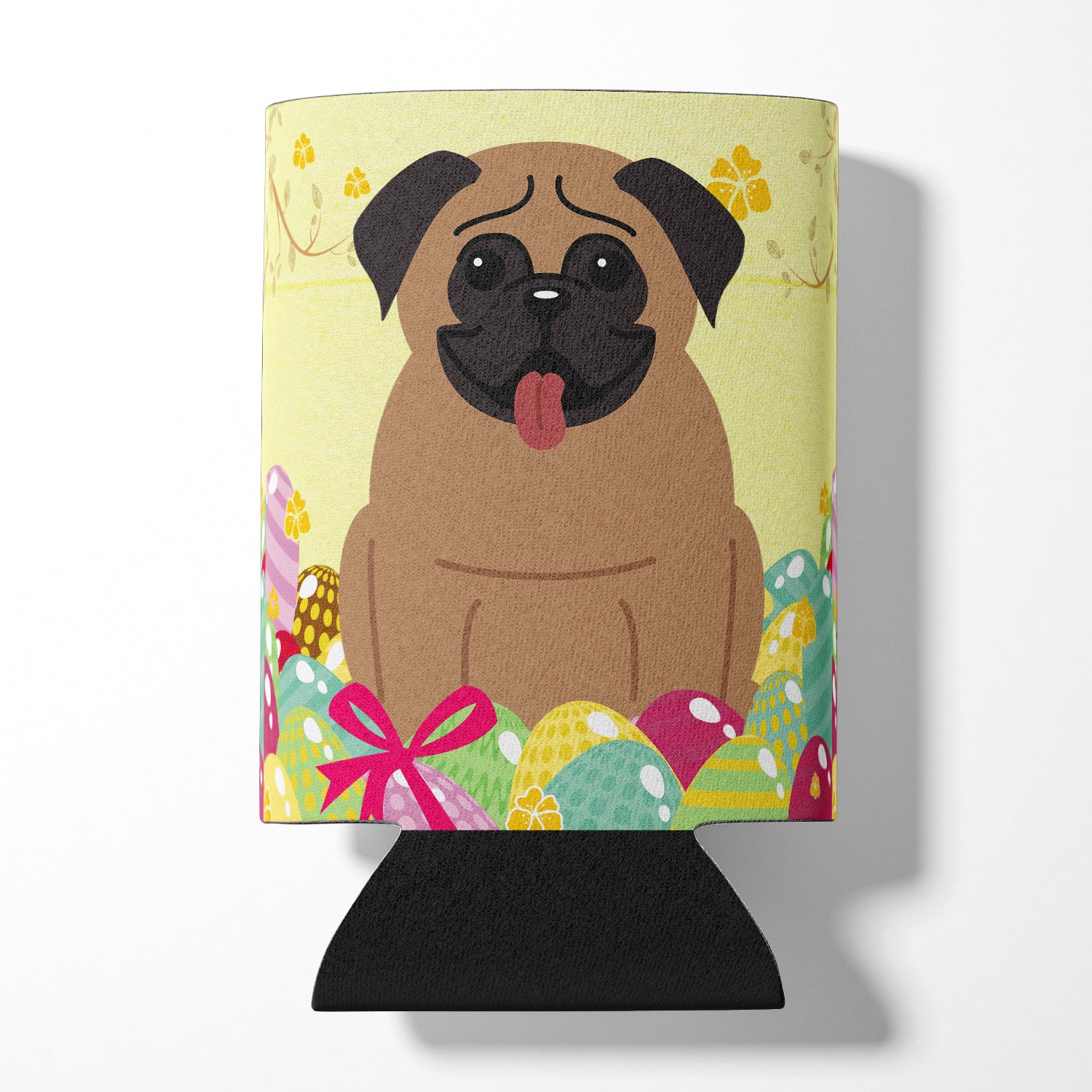 Easter Eggs Pug Brown Can or Bottle Hugger BB6005CC  the-store.com.