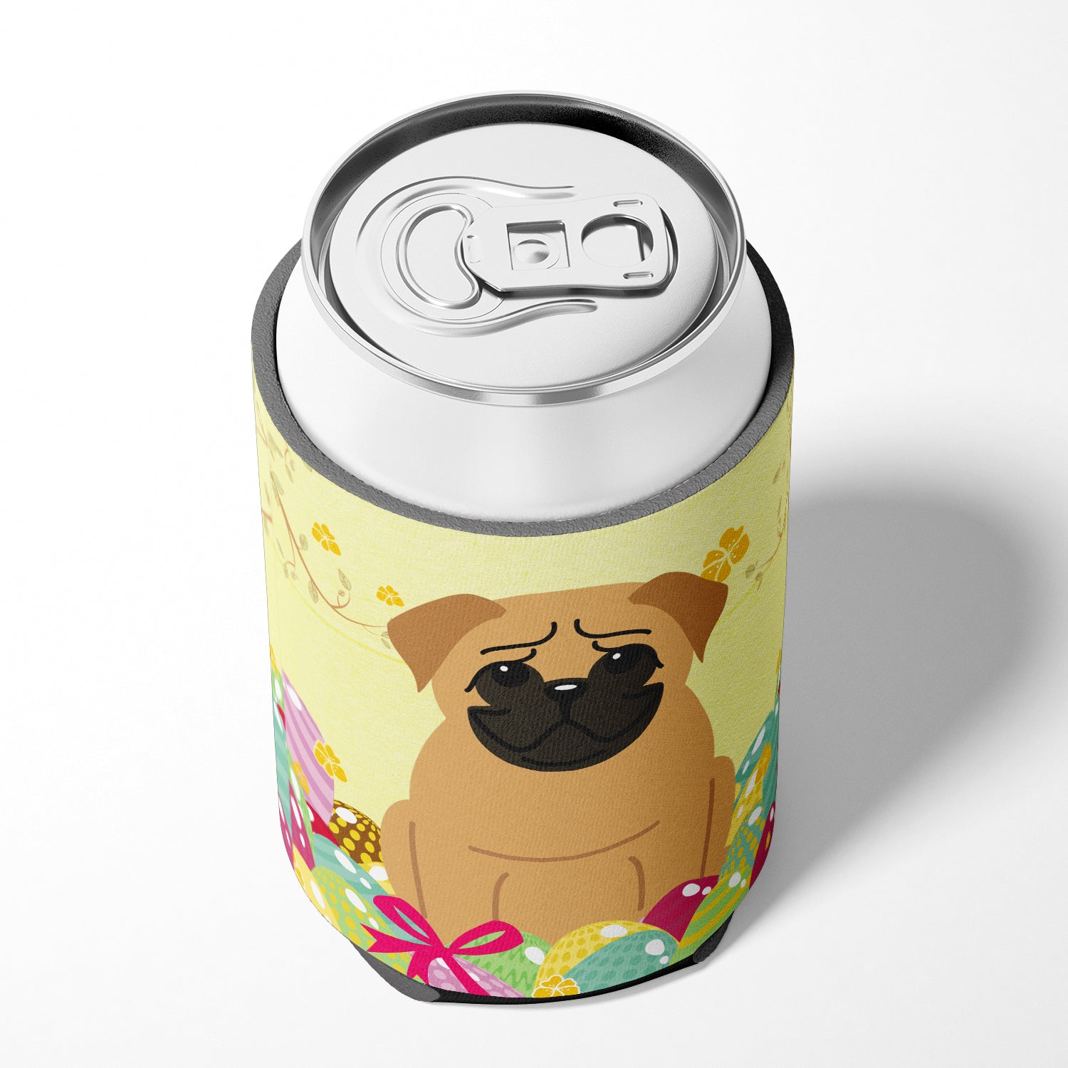 Easter Eggs Pug Brown Can or Bottle Hugger BB6007CC  the-store.com.