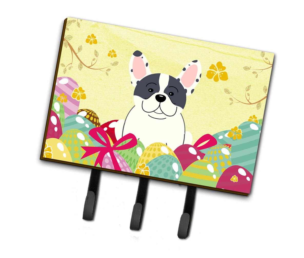 Easter Eggs French Bulldog Piebald Leash or Key Holder BB6011TH68  the-store.com.