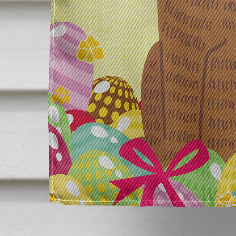 Easter Eggs Mastiff Brindle Flag Canvas House Size BB6015CHF