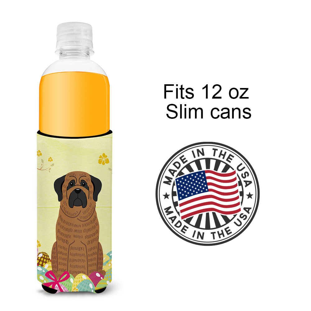 Easter Eggs Mastiff Brindle  Ultra Hugger for slim cans BB6015MUK  the-store.com.