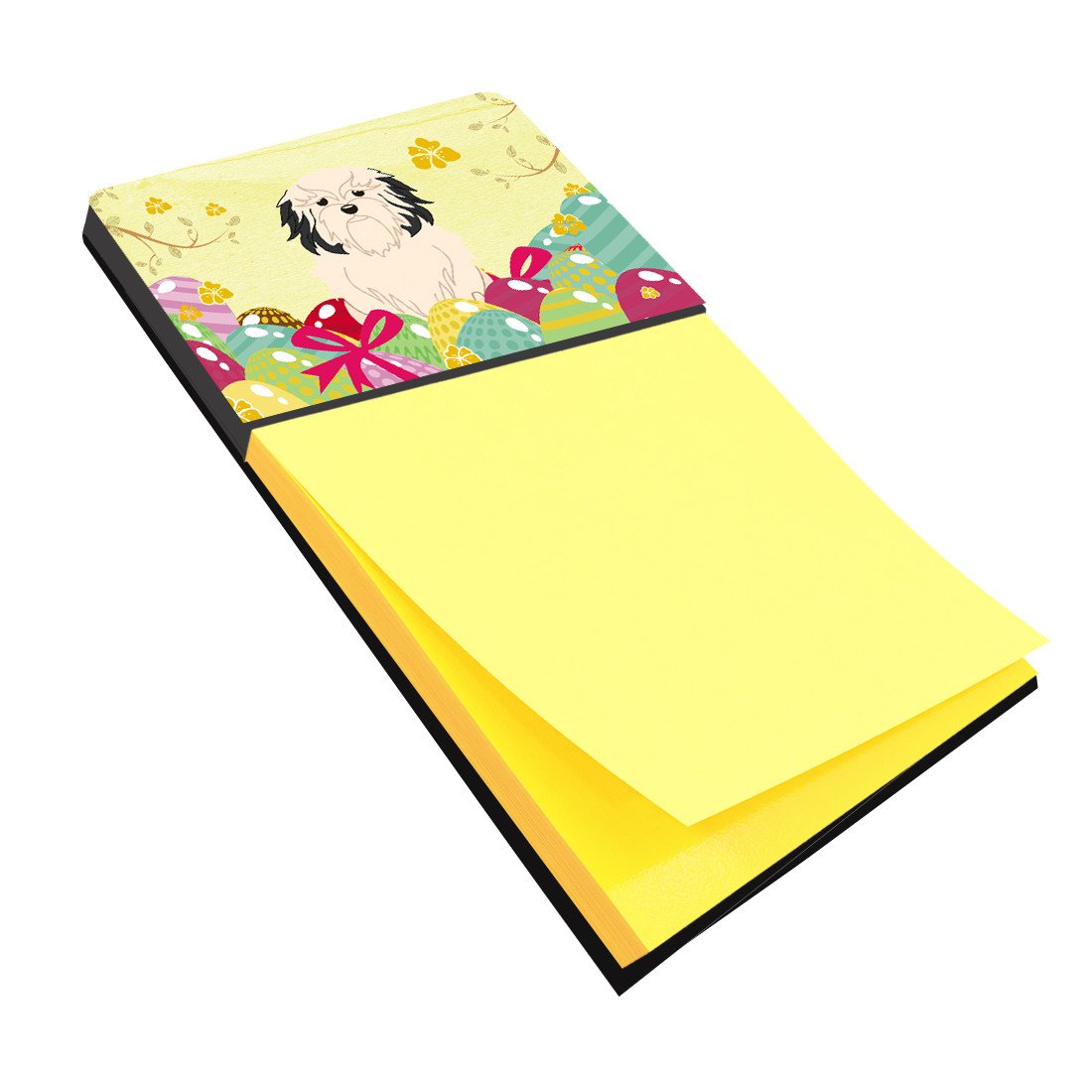 Easter Eggs Lowchen Sticky Note Holder BB6019SN by Caroline&#39;s Treasures