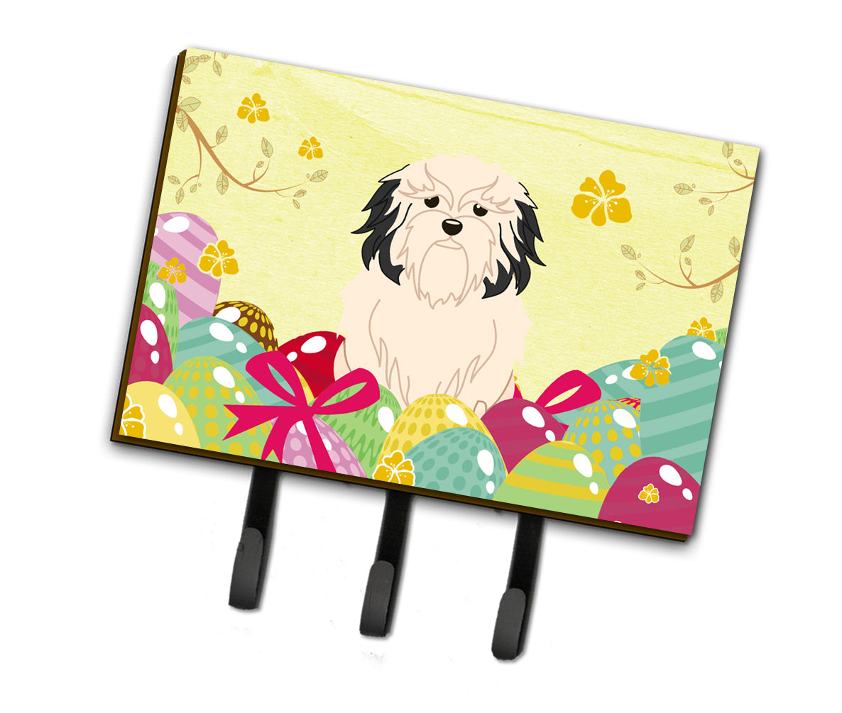 Easter Eggs Lowchen Leash or Key Holder BB6019TH68  the-store.com.