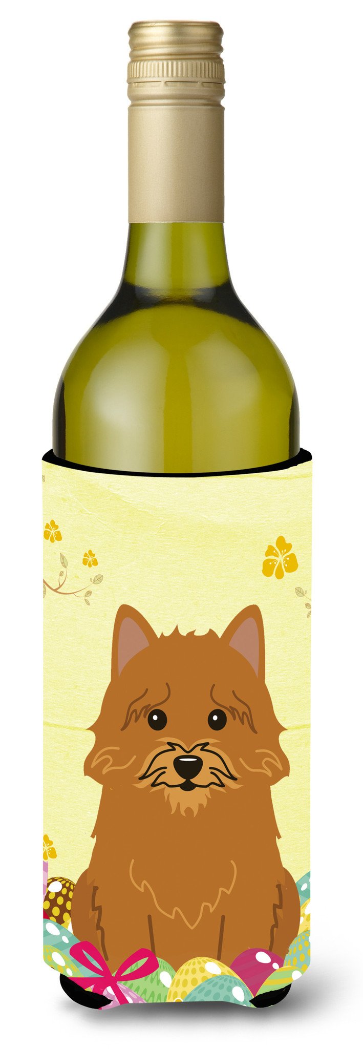 Easter Eggs Norwich Terrier Wine Bottle Beverge Insulator Hugger BB6020LITERK by Caroline&#39;s Treasures