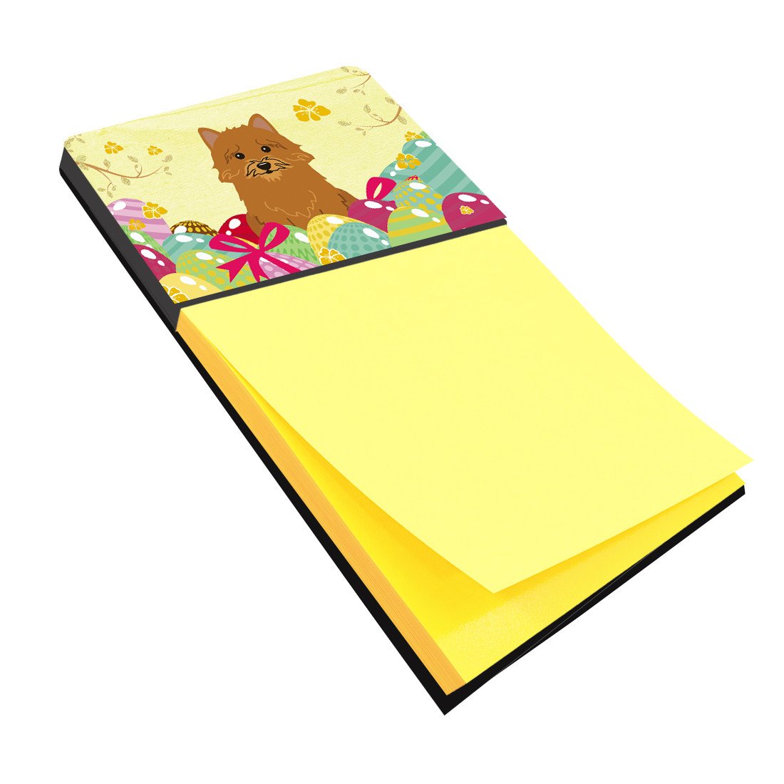 Easter Eggs Norwich Terrier Sticky Note Holder BB6020SN by Caroline&#39;s Treasures