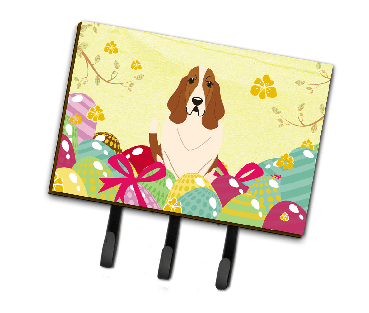 Easter Eggs Basset Hound Leash or Key Holder BB6021TH68  the-store.com.