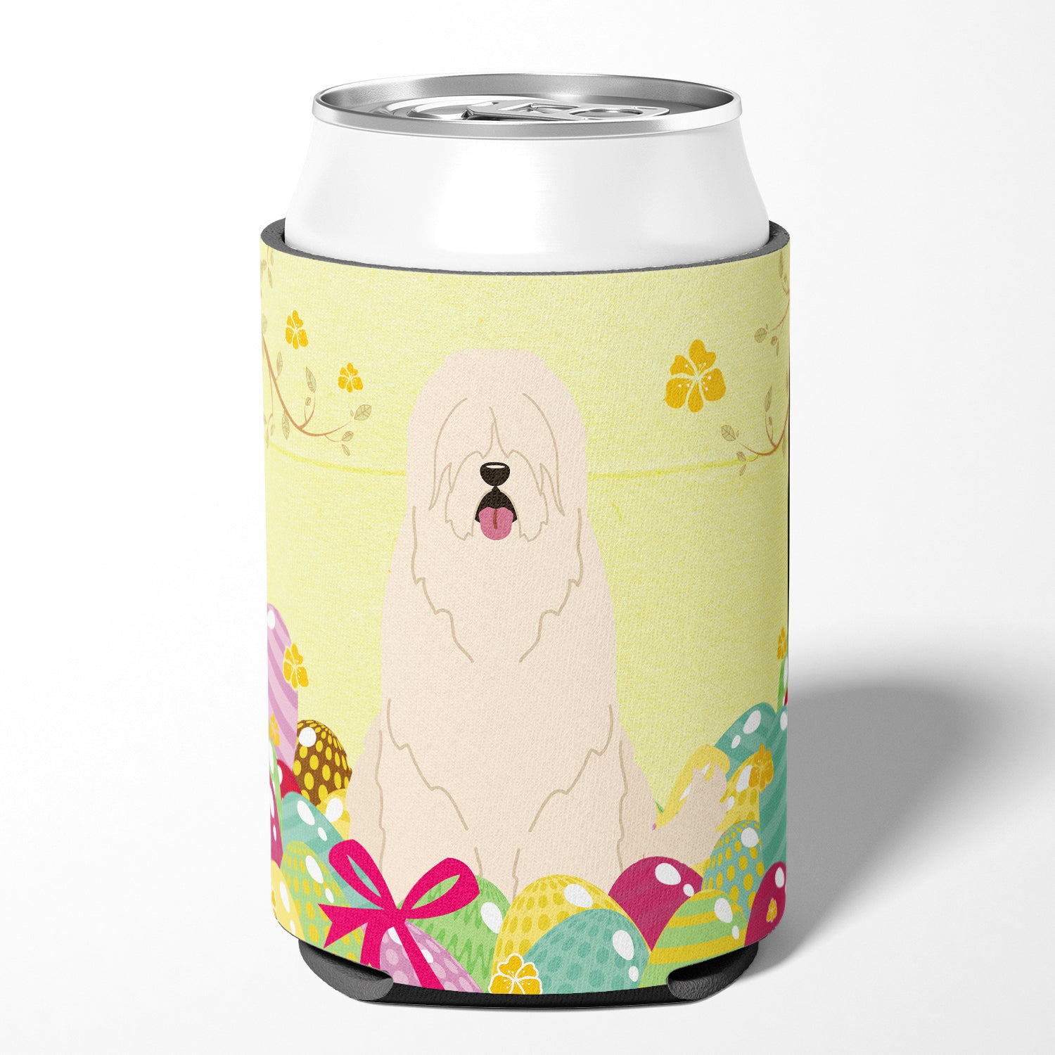 Easter Eggs South Russian Sheepdog Can or Bottle Hugger BB6024CC  the-store.com.