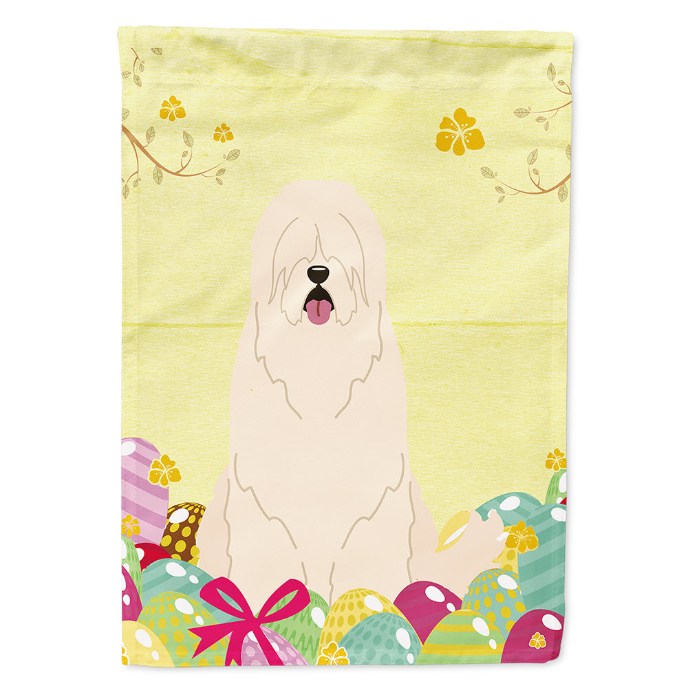 Easter Eggs South Russian Sheepdog Flag Canvas House Size BB6024CHF  the-store.com.