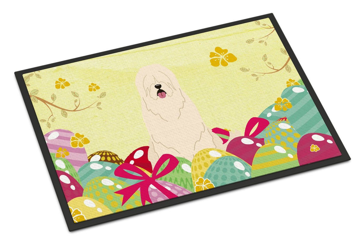 Easter Eggs South Russian Sheepdog Indoor or Outdoor Mat 24x36 BB6024JMAT by Caroline&#39;s Treasures