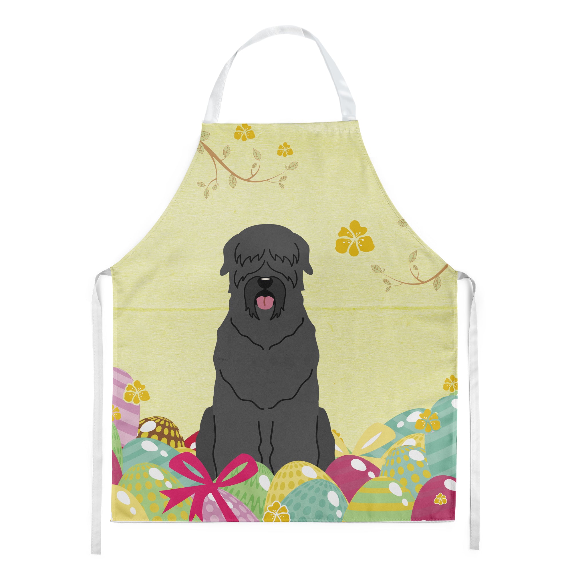 Oeufs de Pâques Terrier Noir Russe Tablier BB6026APRON