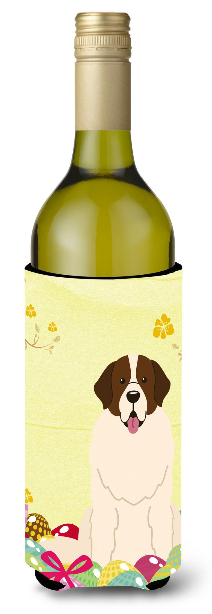 Easter Eggs Moscow Watchdog Wine Bottle Beverge Insulator Hugger BB6027LITERK by Caroline&#39;s Treasures