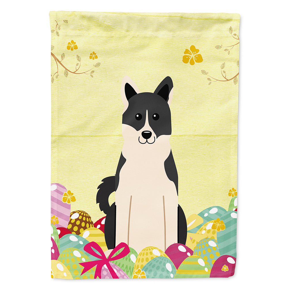 Easter Eggs Russo-European Laika Spitz Flag Canvas House Size BB6029CHF  the-store.com.