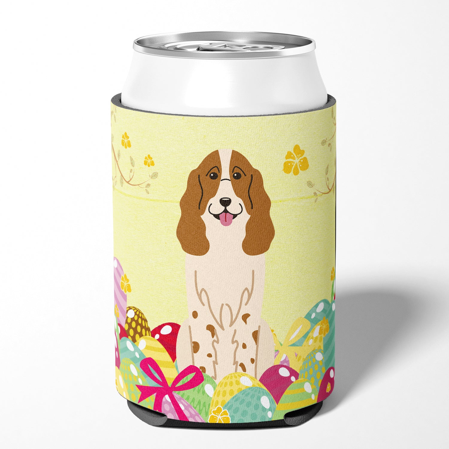 Easter Eggs Russian Spaniel Can or Bottle Hugger BB6031CC  the-store.com.