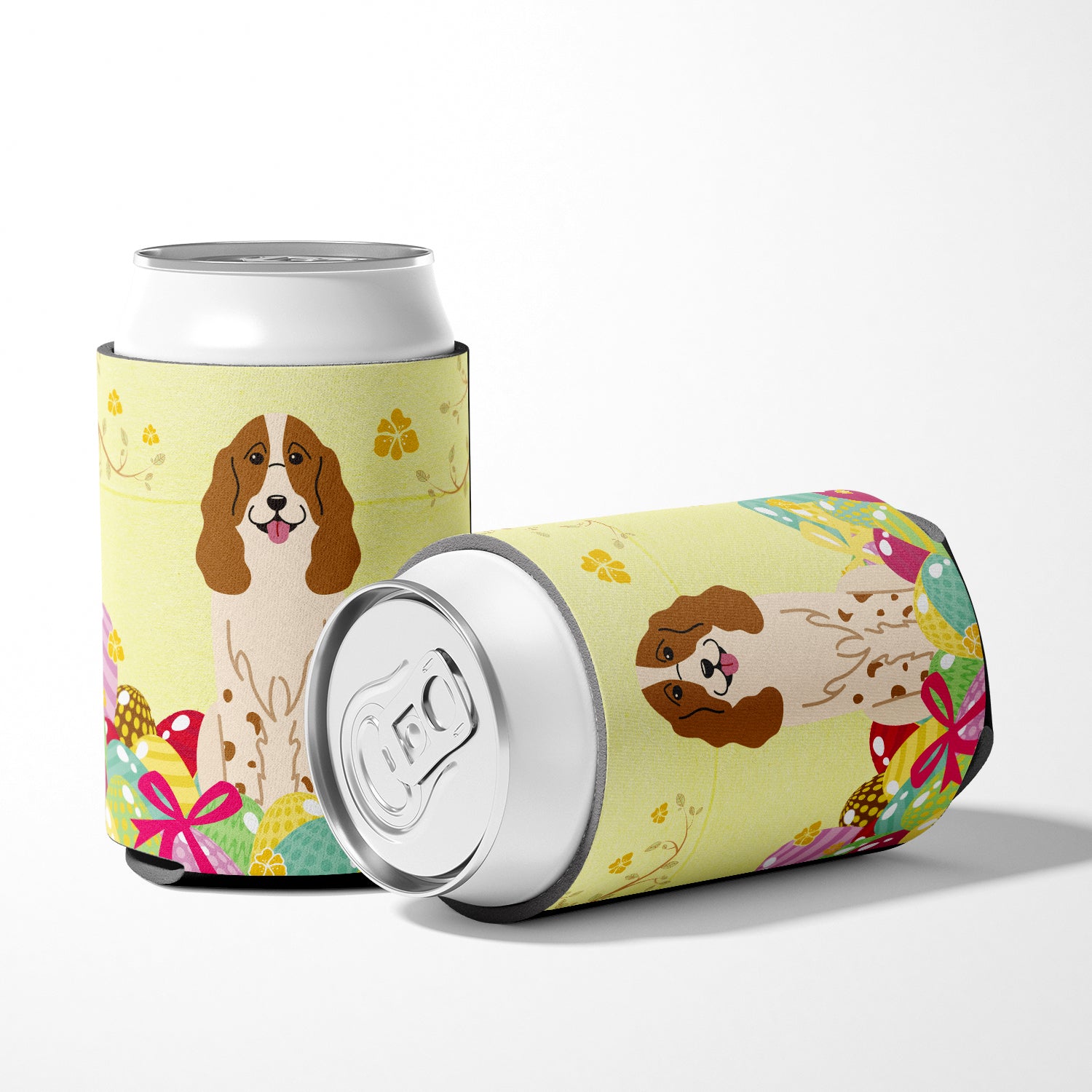 Easter Eggs Russian Spaniel Can or Bottle Hugger BB6031CC  the-store.com.