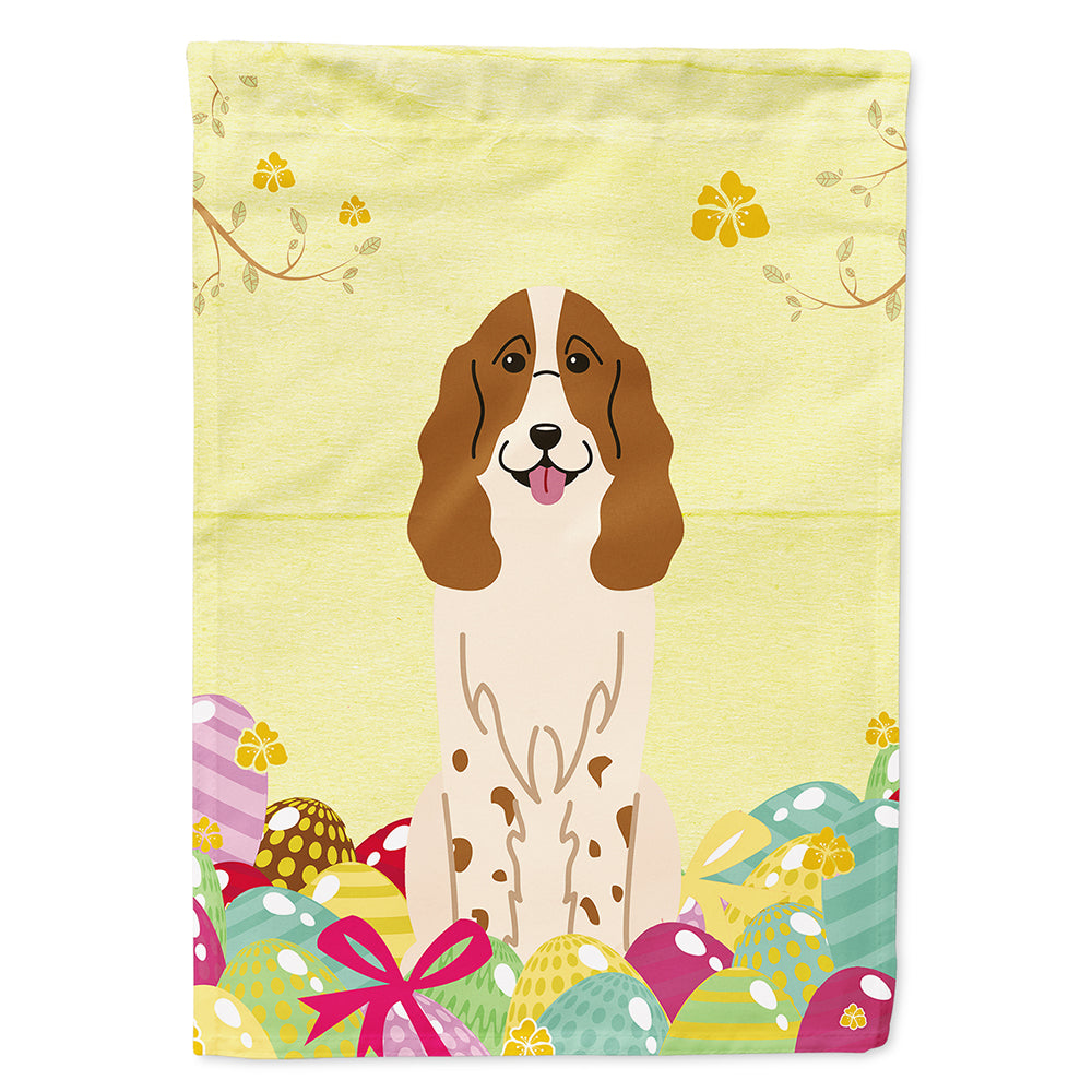 Easter Eggs Russian Spaniel Flag Canvas House Size BB6031CHF  the-store.com.