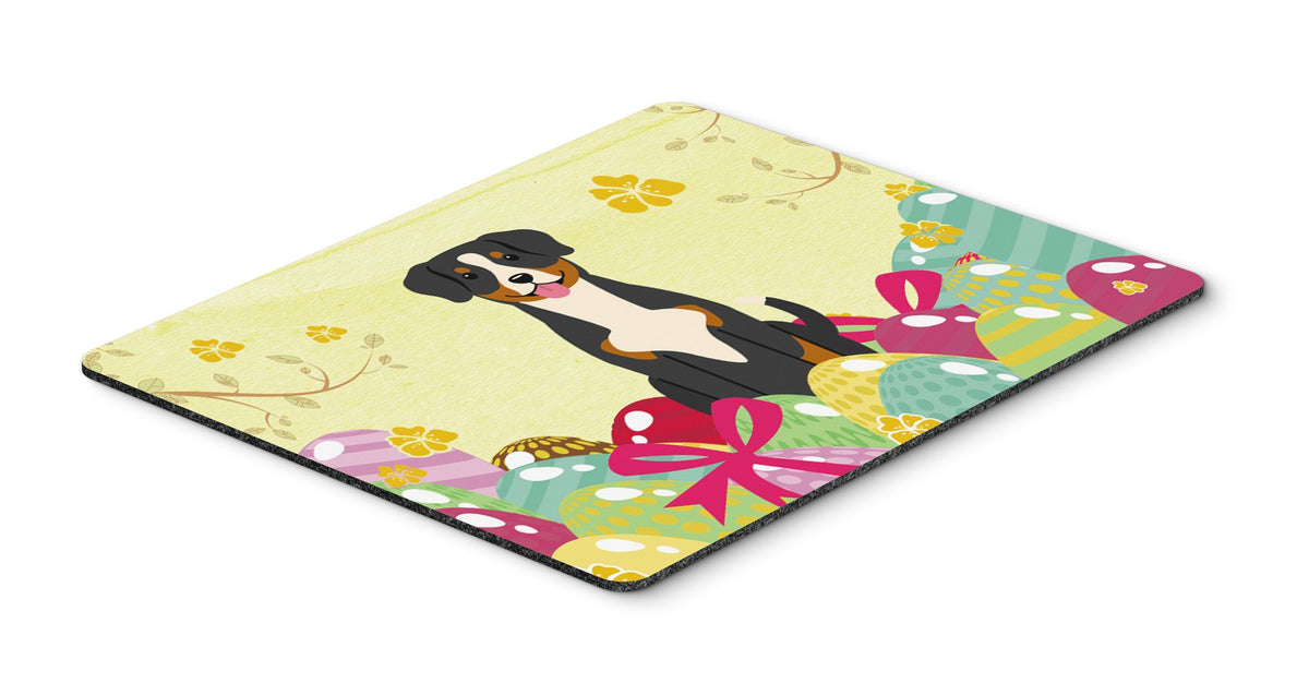 Easter Eggs Entlebucher Mouse Pad, Hot Pad or Trivet BB6038MP by Caroline&#39;s Treasures