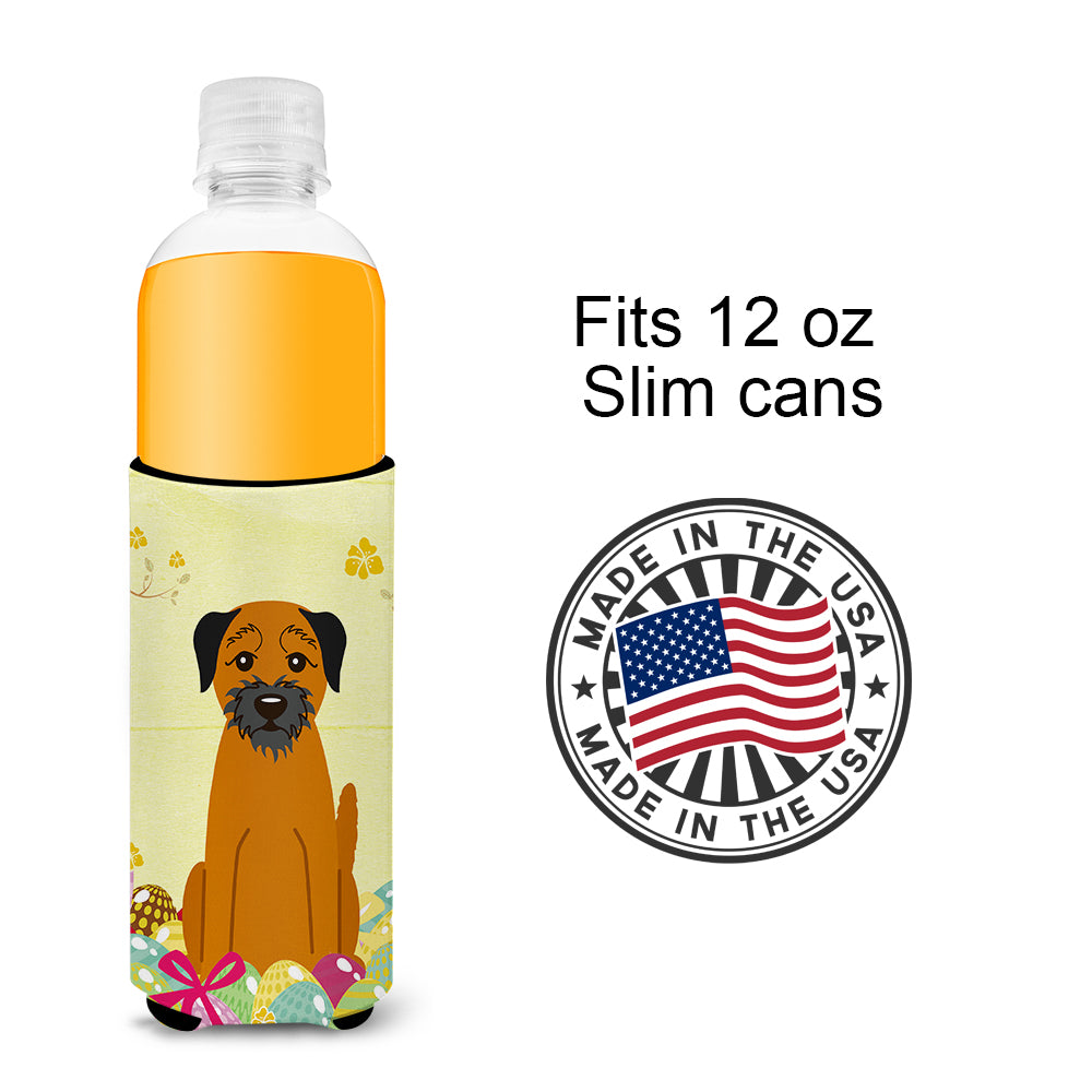 Easter Eggs Border Terrier  Ultra Hugger for slim cans BB6039MUK