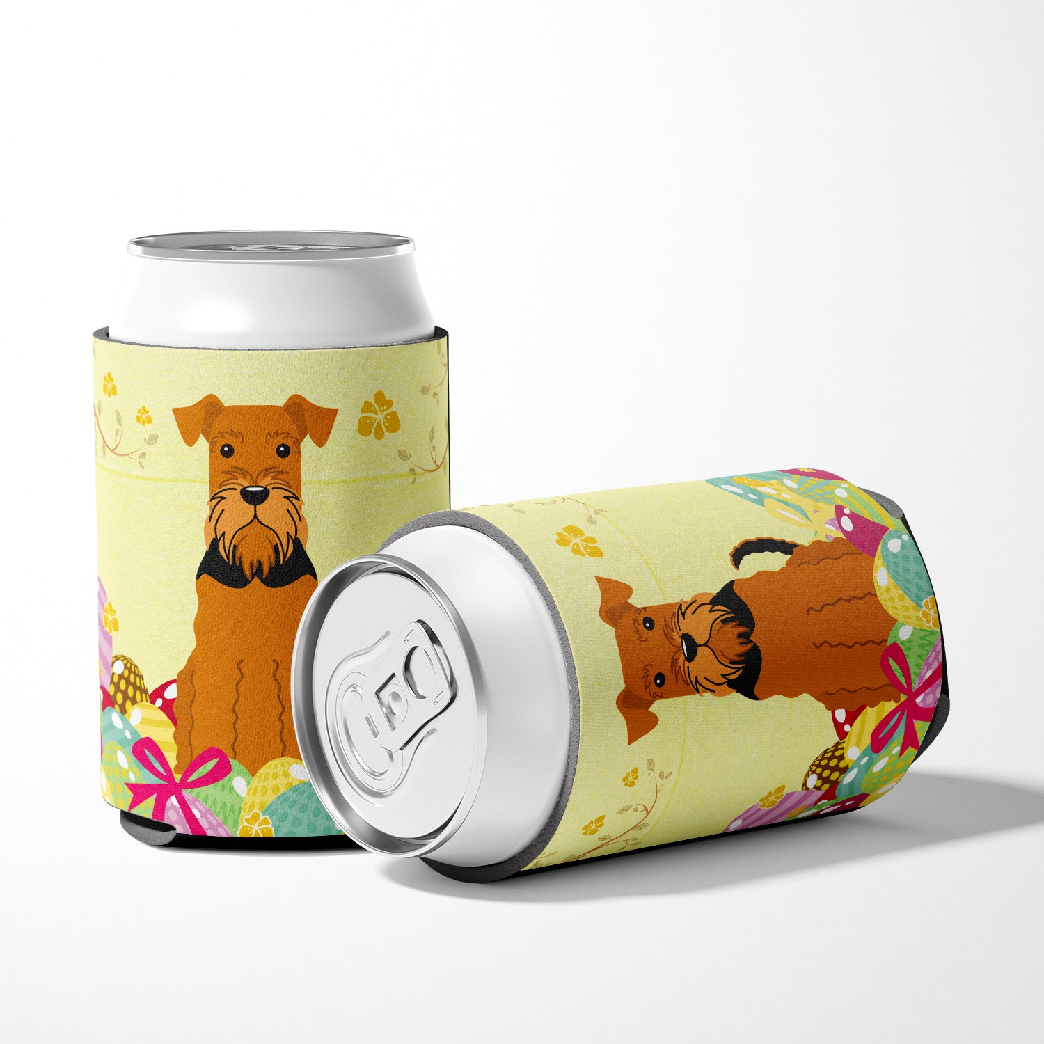 Easter Eggs Airedale Can or Bottle Hugger BB6041CC