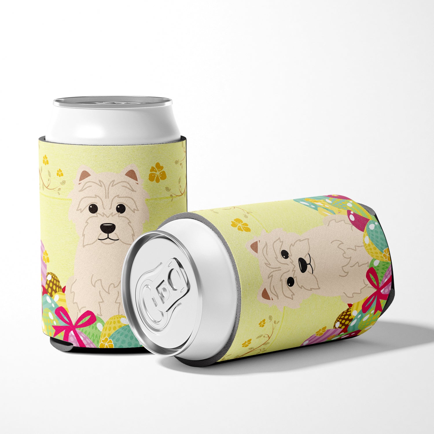 Easter Eggs Westie Can or Bottle Hugger BB6042CC  the-store.com.