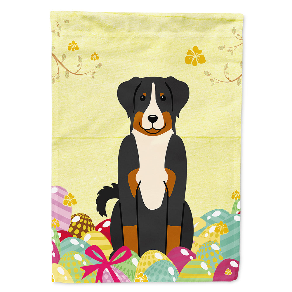 Easter Eggs Appenzeller Sennenhund Flag Canvas House Size BB6043CHF