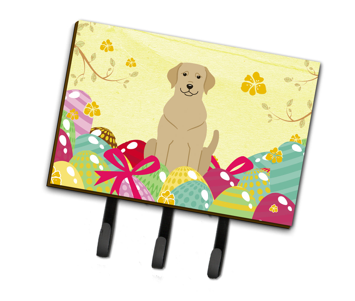 Easter Eggs Yellow Labrador Leash or Key Holder BB6055TH68  the-store.com.