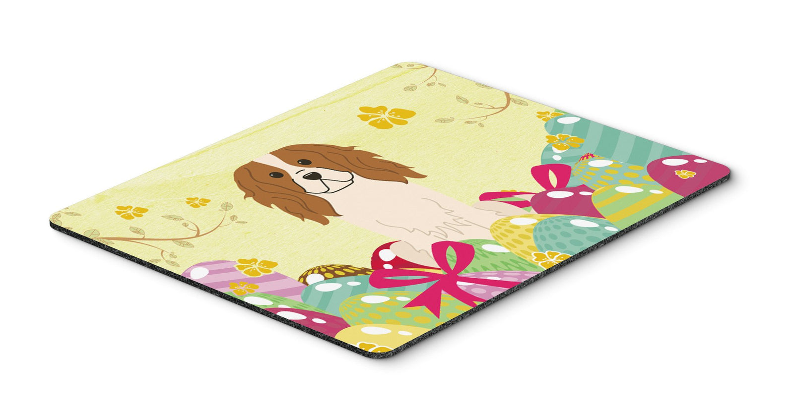 Easter Eggs Cavalier Spaniel Mouse Pad, Hot Pad or Trivet BB6058MP by Caroline's Treasures