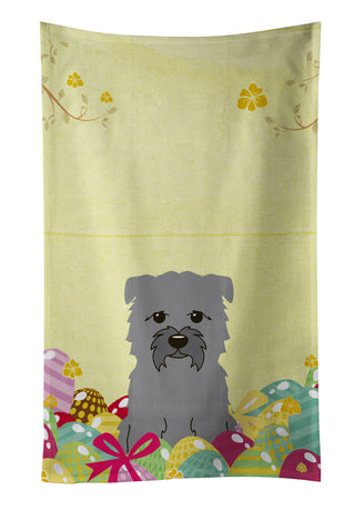 Caroline's Treasures Easter Eggs Glen of Imal Grey Kitchen Towel – Artistic Dish Towel for Everyday Use BB6059KTWL