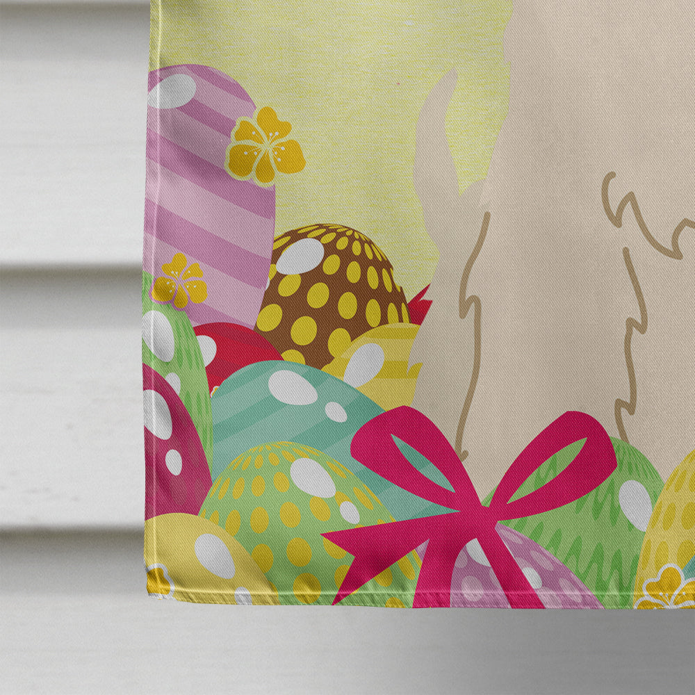 Easter Eggs Soft Coated Wheaten Terrier Flag Canvas House Size BB6061CHF  the-store.com.