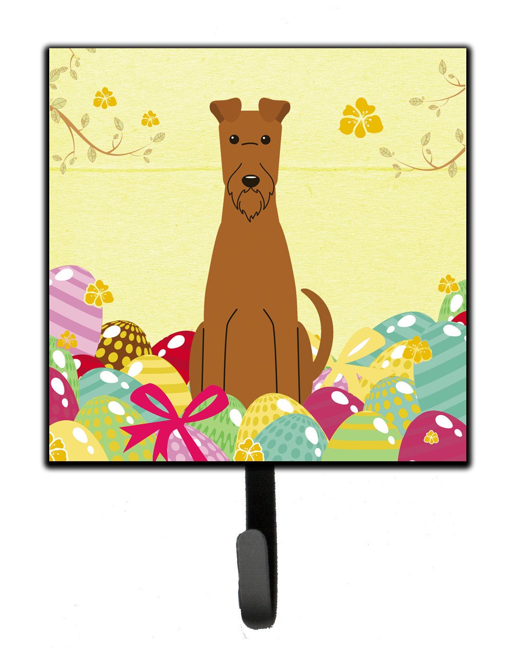 Easter Eggs Irish Terrier Leash or Key Holder BB6062SH4 by Caroline&#39;s Treasures
