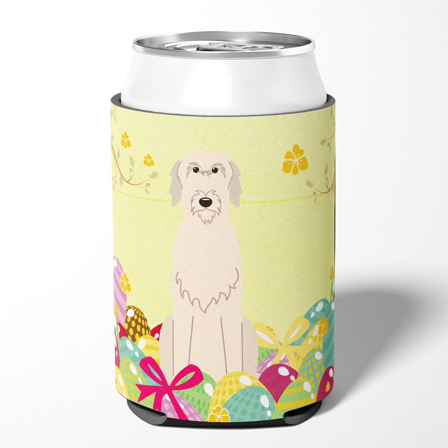 Easter Eggs Irish Wolfhound Can or Bottle Hugger BB6065CC  the-store.com.