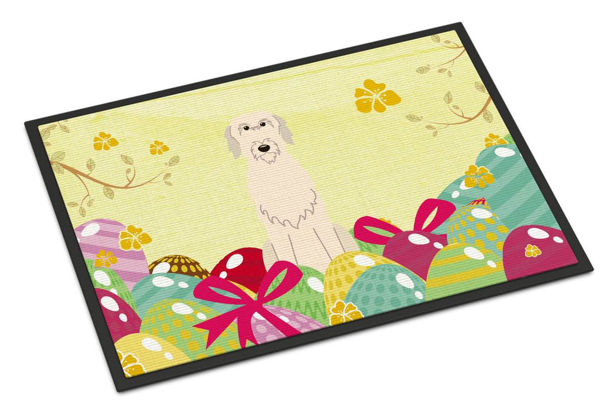 Easter Eggs Irish Wolfhound Indoor or Outdoor Mat 18x27 BB6065MAT - the-store.com