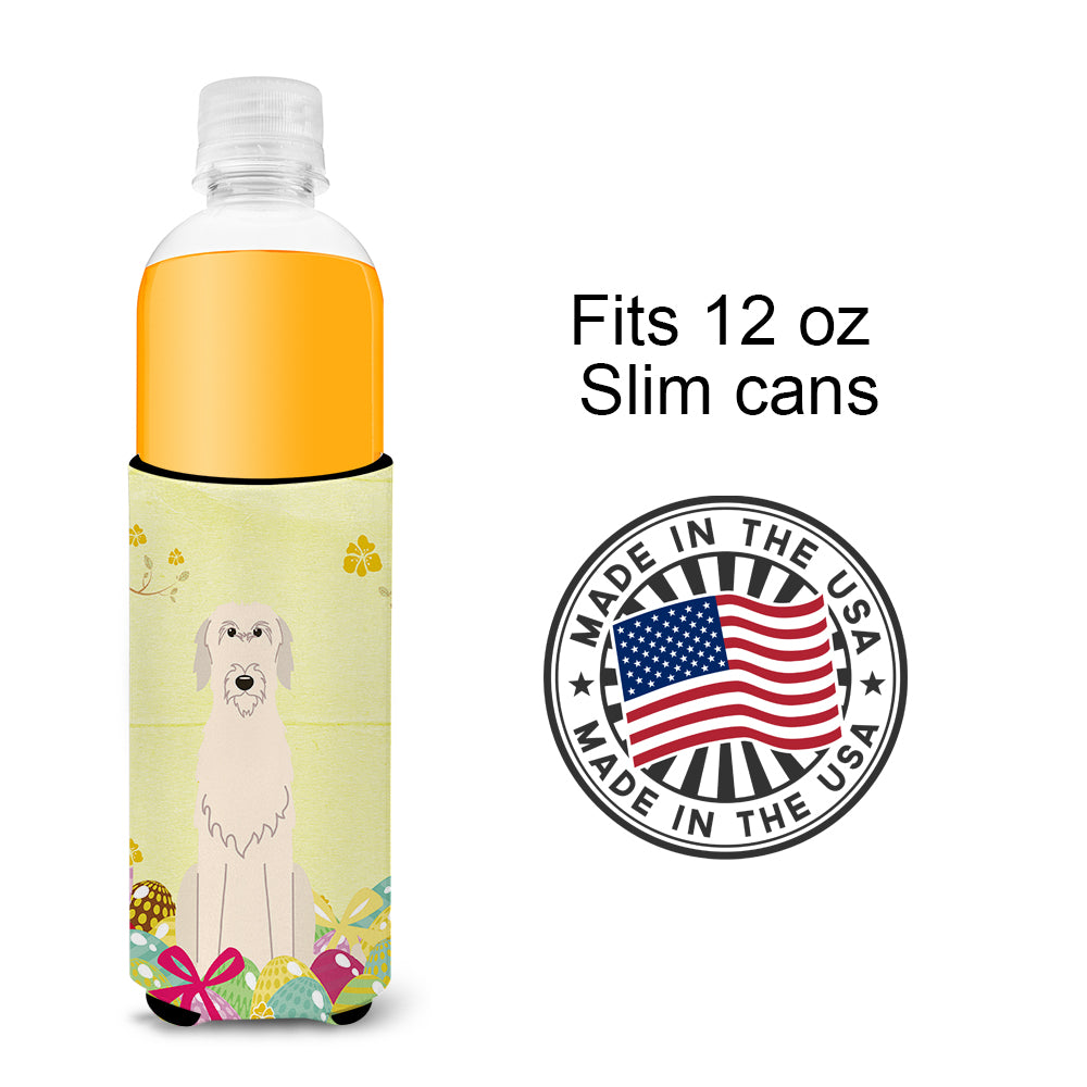 Easter Eggs Irish Wolfhound  Ultra Hugger for slim cans BB6065MUK  the-store.com.