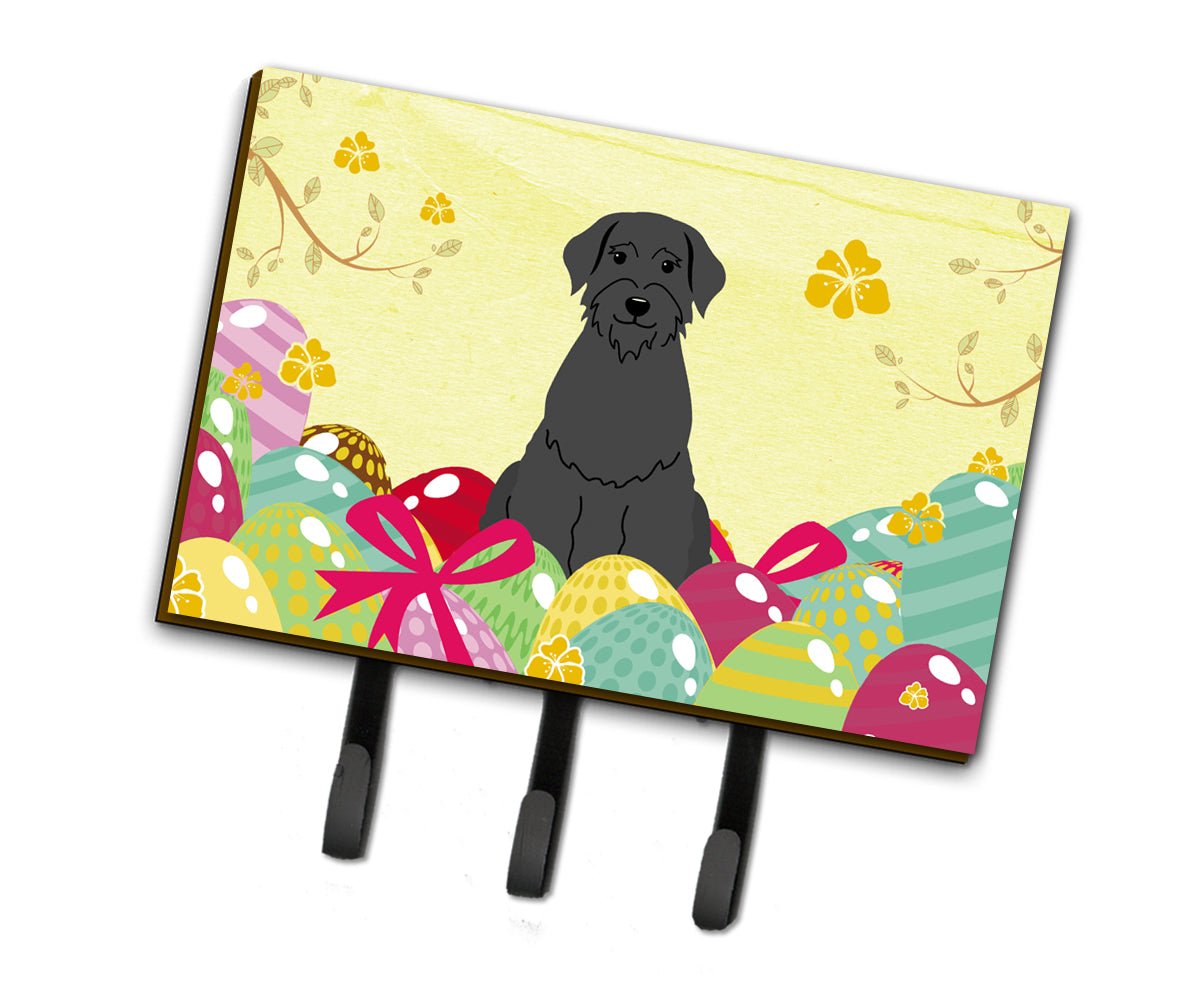 Easter Eggs Giant Schnauzer Leash or Key Holder BB6066TH68  the-store.com.