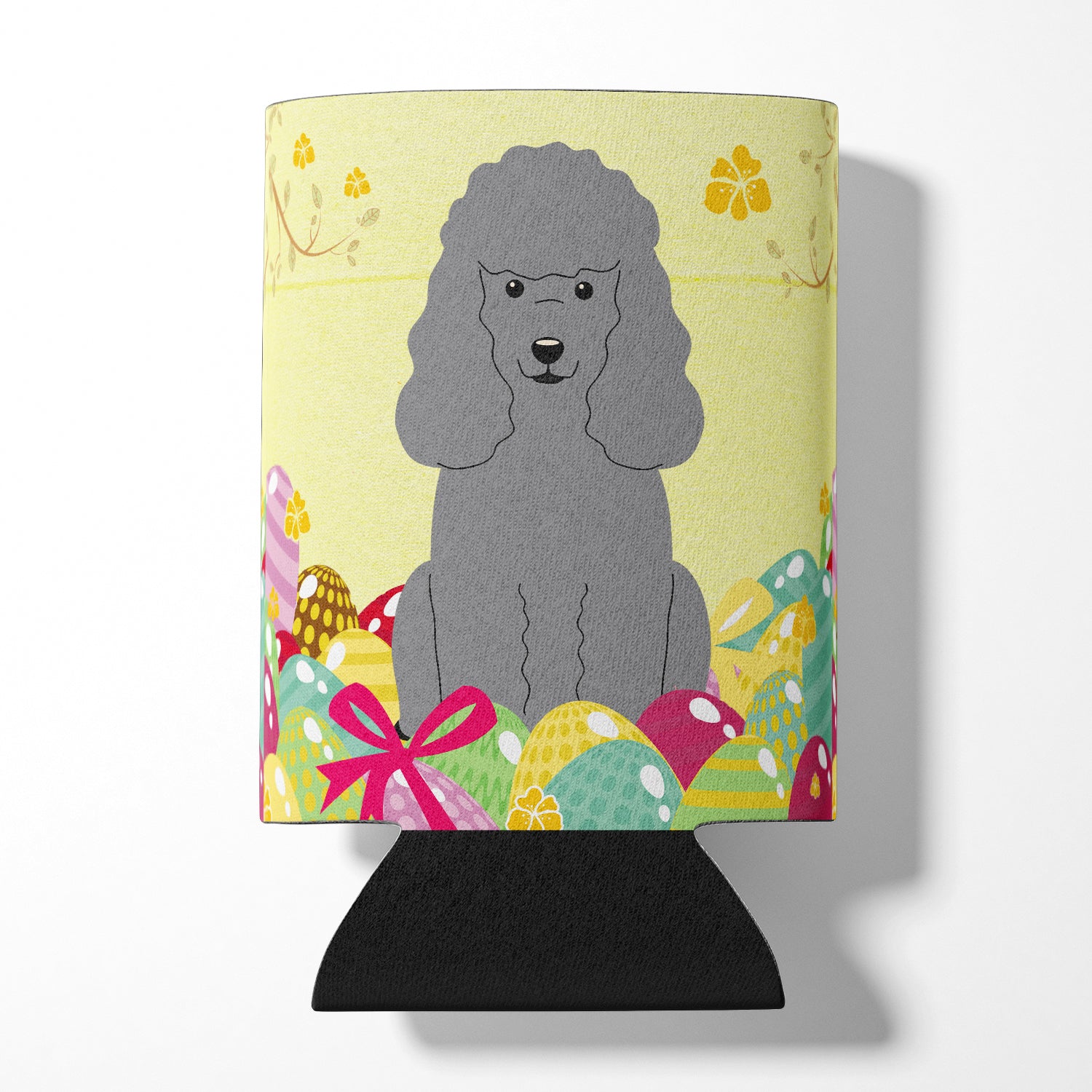 Easter Eggs Poodle Silver Can or Bottle Hugger BB6068CC  the-store.com.