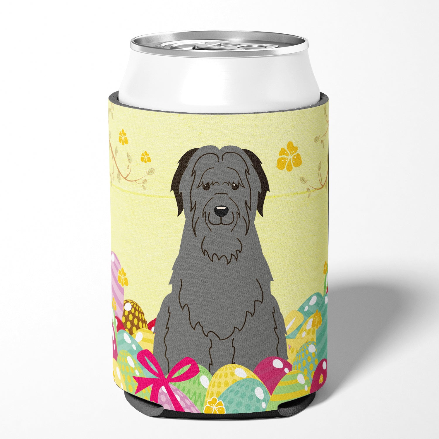 Easter Eggs Briard Black Can or Bottle Hugger BB6081CC  the-store.com.
