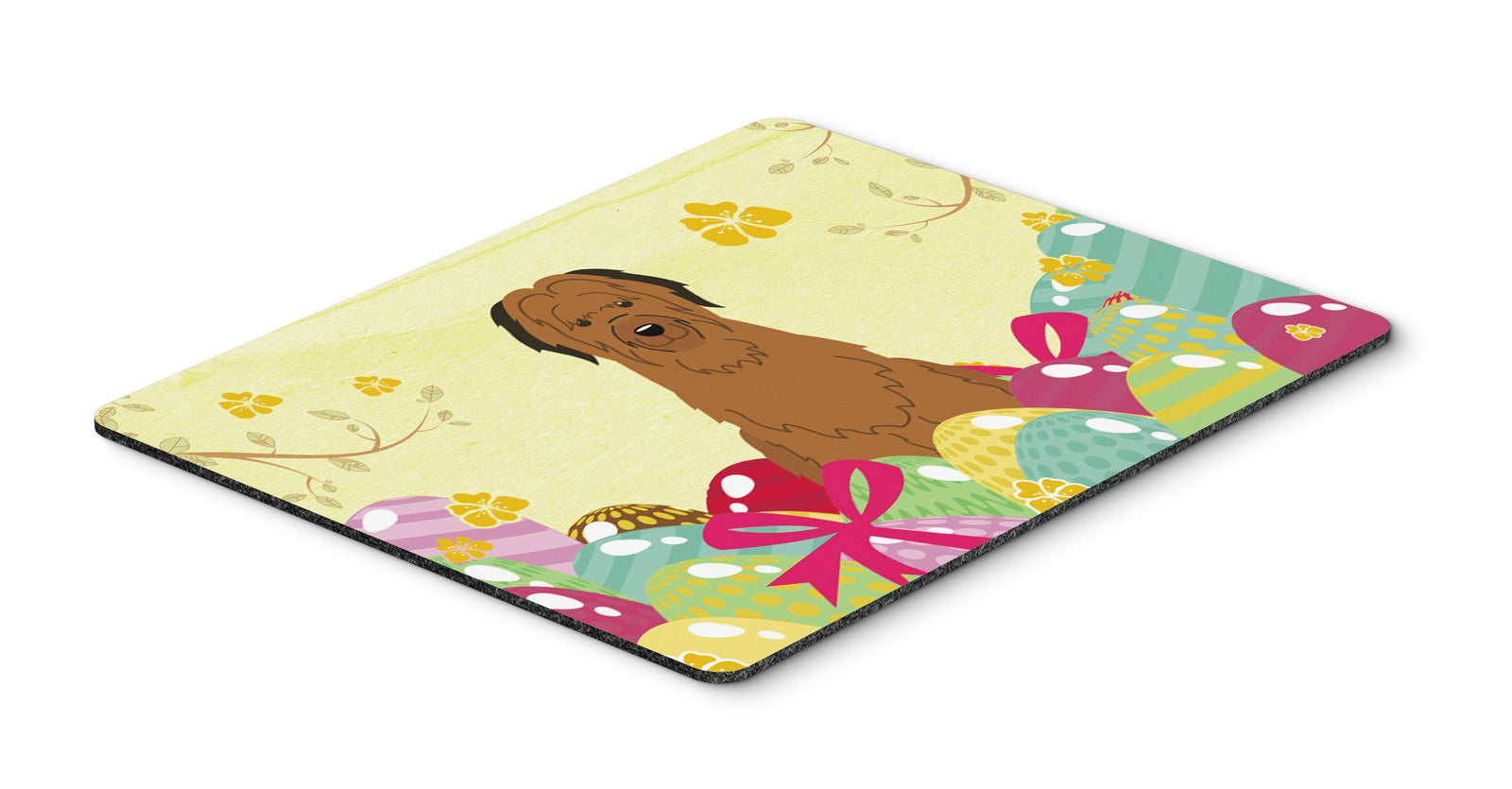 Easter Eggs Briard Brown Mouse Pad, Hot Pad or Trivet BB6082MP by Caroline's Treasures