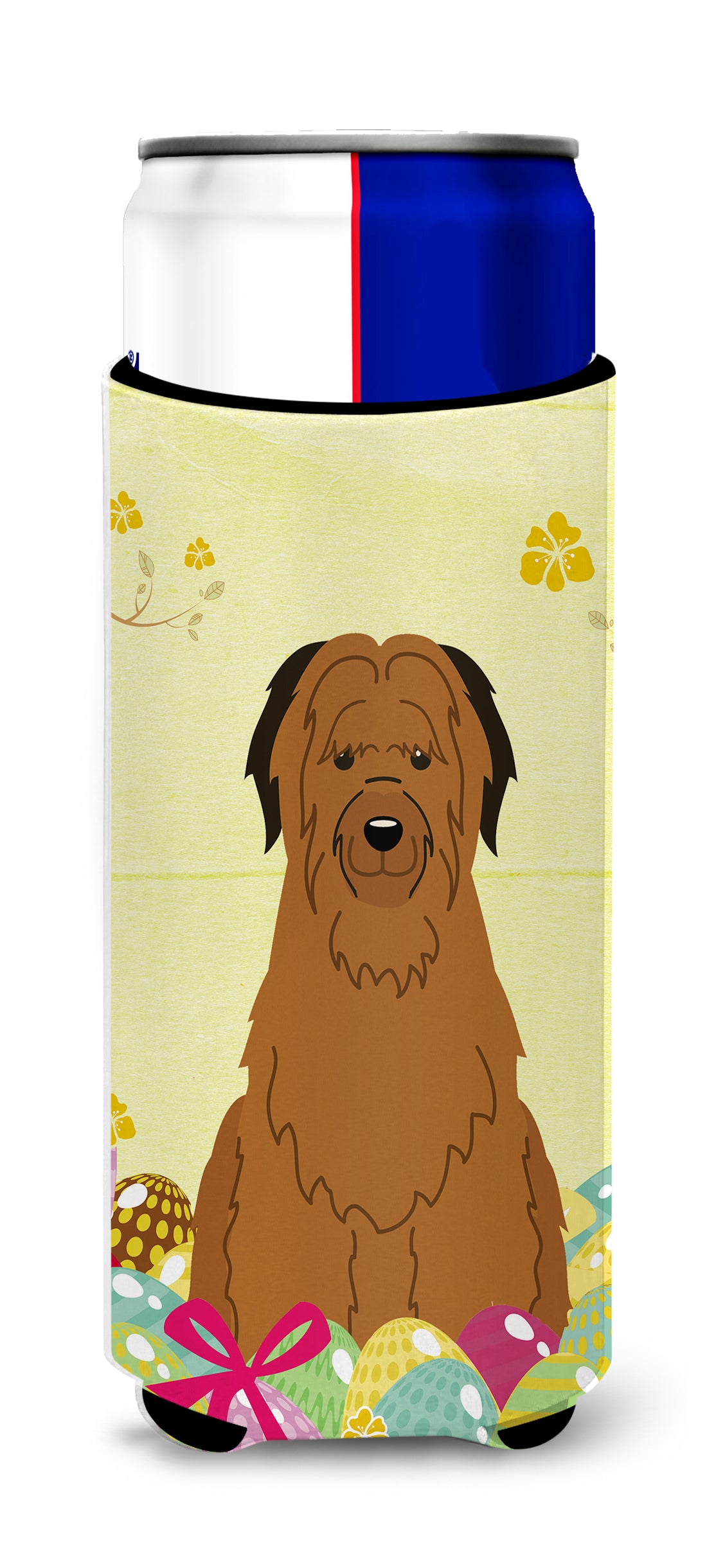 Easter Eggs Briard Brown  Ultra Hugger for slim cans BB6082MUK  the-store.com.