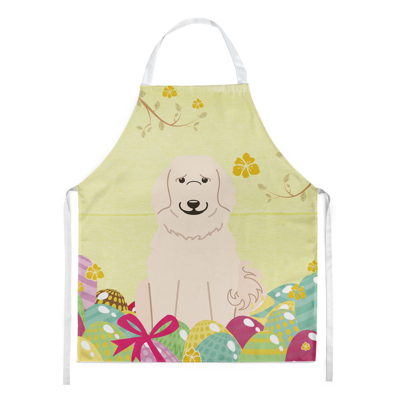 Easter Eggs Great Pyrenese Apron BB6083APRON  the-store.com.