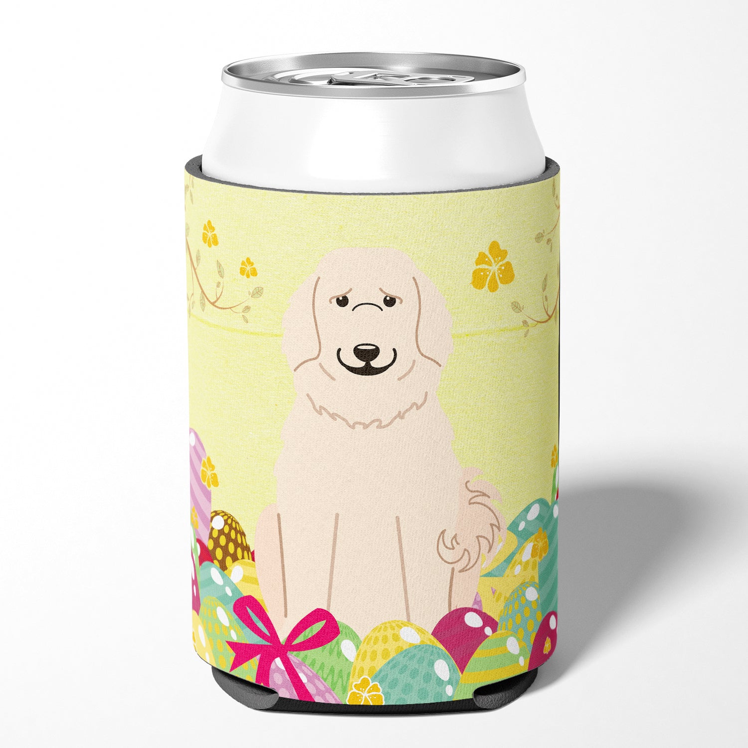 Easter Eggs Great Pyrenese Can or Bottle Hugger BB6083CC  the-store.com.
