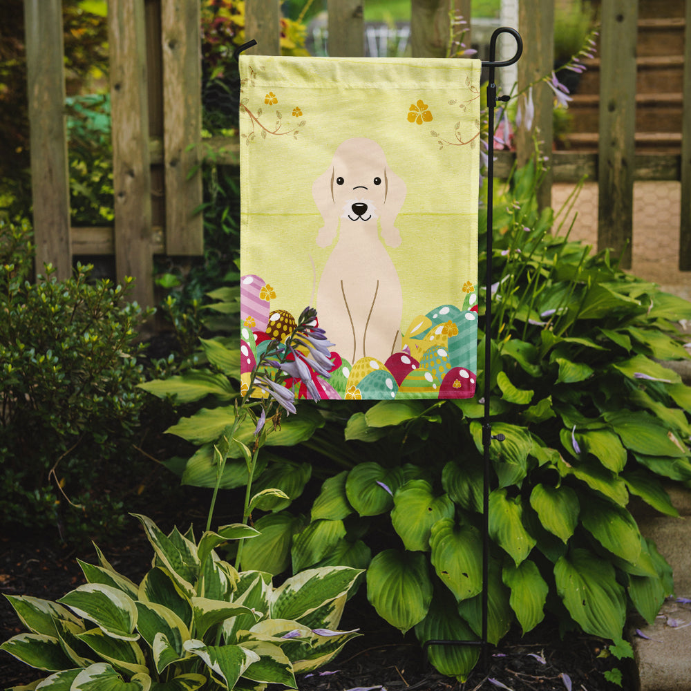 Oeufs de Pâques Bedlington Terrier Sandy Flag Jardin Taille BB6091GF