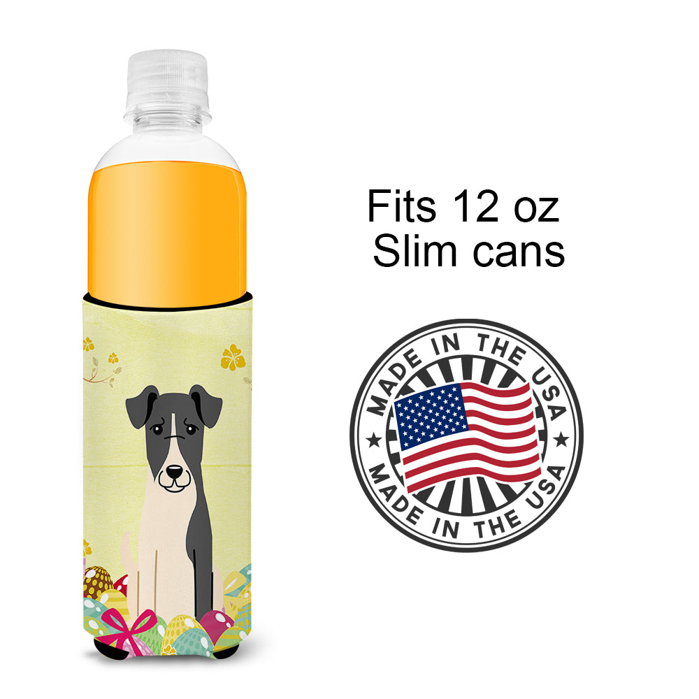 Easter Eggs Smooth Fox Terrier  Ultra Hugger for slim cans BB6098MUK  the-store.com.