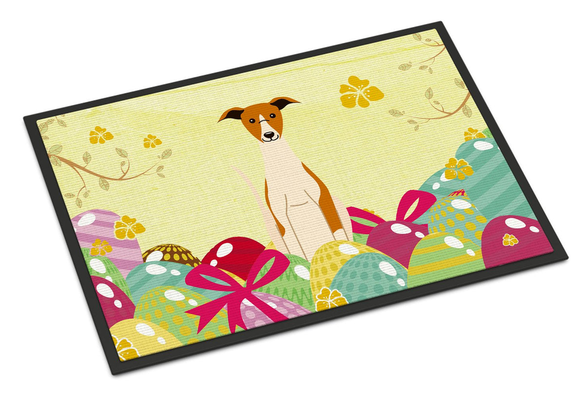 Easter Eggs Whippet Indoor or Outdoor Mat 24x36 BB6099JMAT by Caroline&#39;s Treasures