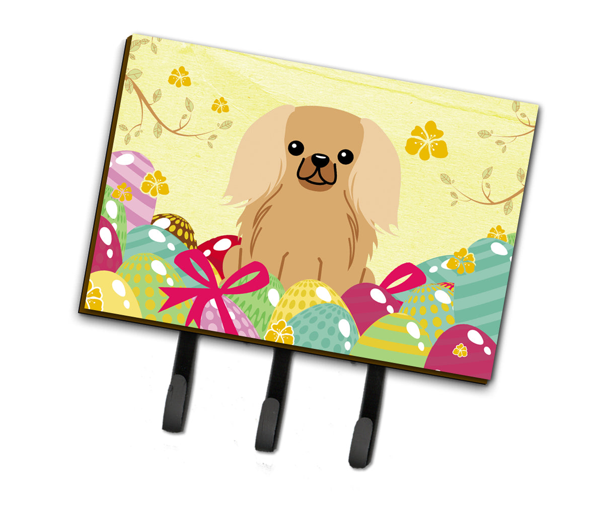Easter Eggs Pekingnese Fawn Sable Leash or Key Holder BB6104TH68  the-store.com.