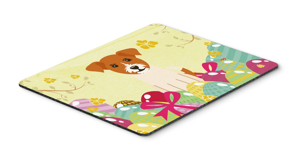 Easter Eggs Jack Russell Terrier Mouse Pad, Hot Pad or Trivet BB6108MP by Caroline&#39;s Treasures