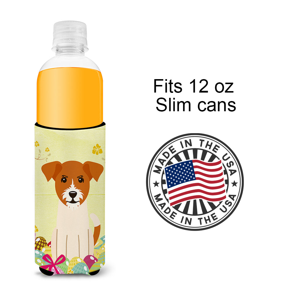 Easter Eggs Jack Russell Terrier  Ultra Hugger for slim cans BB6108MUK