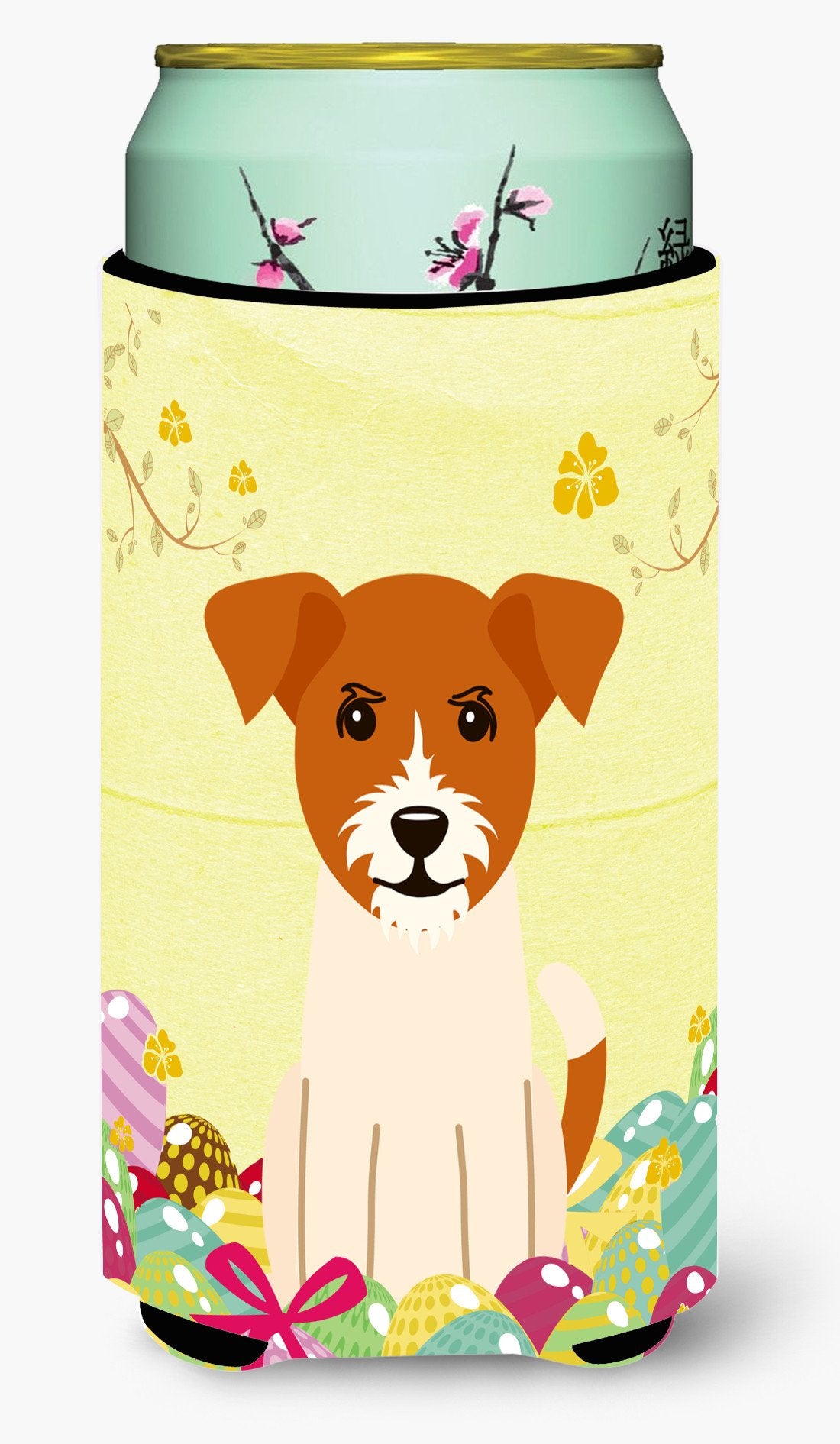 Easter Eggs Jack Russell Terrier Tall Boy Beverage Insulator Hugger BB6108TBC by Caroline&#39;s Treasures
