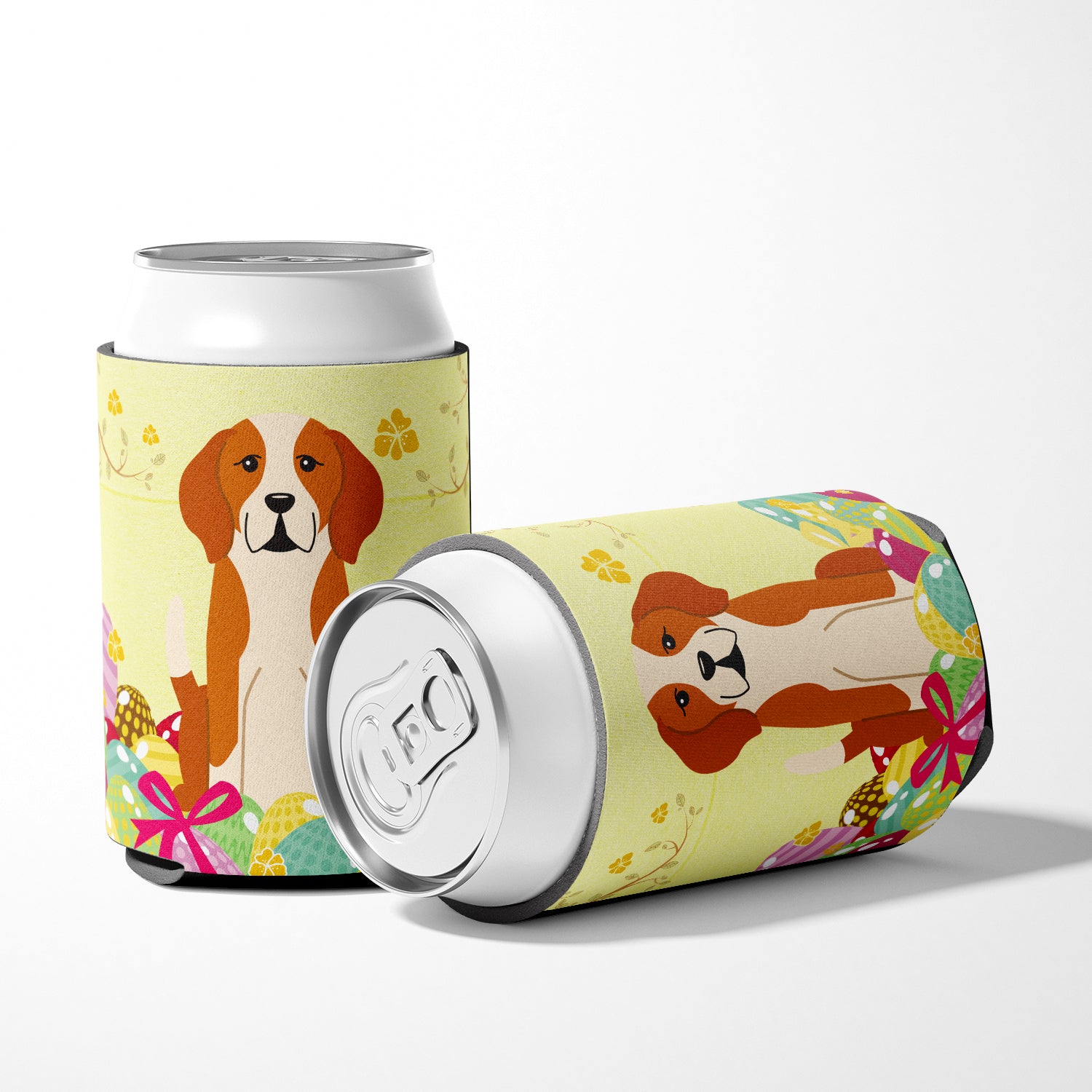 Easter Eggs English Foxhound Can or Bottle Hugger BB6110CC
